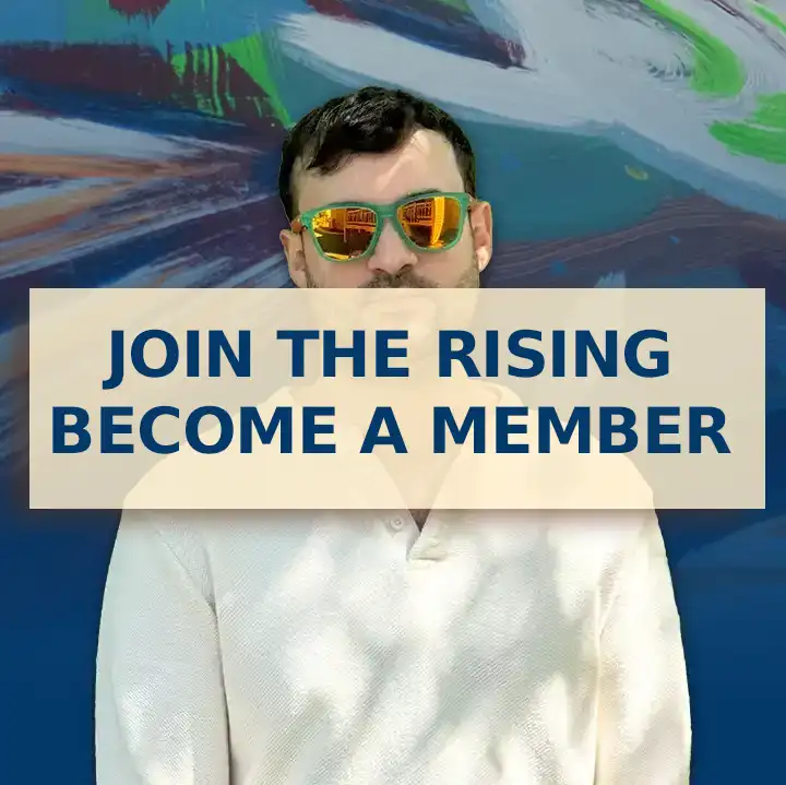 join the rising - become a member