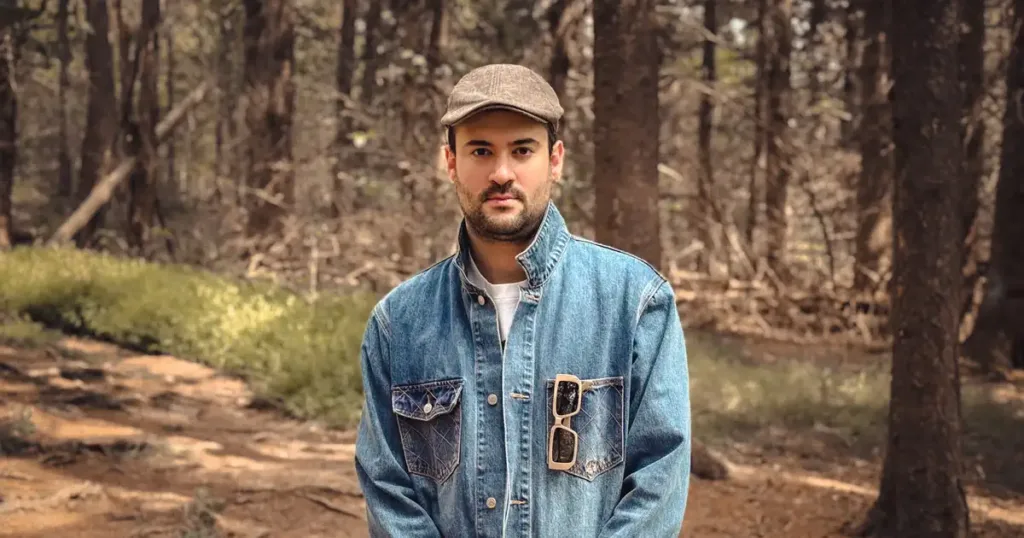 revisiting the vision blog image - chad rising in the woods